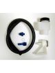Wilwood Remote Reservoir Master Cylinder Plastic White 4 Oz. Each