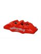 Wilwood Brake Caliper Forged Dynapro 6A Lug Mount Aluminum Red P..