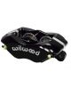 Wilwood Brake Caliper Forged Dynapro Aluminum Black 4-Piston Fron..