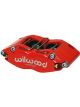 Wilwood Brake Caliper Dynapro Forged Aluminum Red Powdercoated 4-..