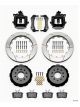 Wilwood Disc Brakes Rear Drilled Slotted Rotors Black 1-Piston Ca