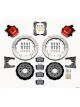 Wilwood Disc Brakes Cpb Rear Slotted Surface Rotors Black Calipers