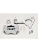Wilwood Brake Caliper Gp310 Billet Aluminum Chrome 4-Piston Harley-