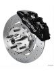 Wilwood Disc Brakes Dynapro 6 Big Brake Front Cross-Drilled/Slott..