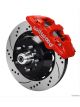 Wilwood Disc Brakes Front Aero6 Drilled/Slotted Rotors 6-Piston