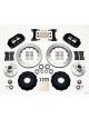 Wilwood Disc Brakes Front Big Brake Slotted Rotors 6-Piston Black C