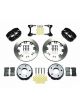 Wilwood Disc Brakes Front Pro Series Solid Rotors 4-Piston Calipers