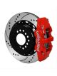 Wilwood Disc Brakes Rear Aero4 Big Brake Cross-Drilled/Slotted R