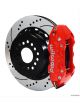 Wilwood Disc Brakes Rear Aero4 Big Brake Cross-Drilled/Slotted R