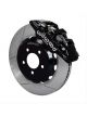Wilwood Disc Brakes Front Aero6 Slotted Rotors 6-Piston Black Calip