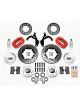 Wilwood Disc Brakes Front Pro Series Cross-Drilled Rotors 4-Pisto (140-11491DR)