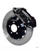 Wilwood Disc Brakes Front Aero6 Slotted Rotors 6-Piston Black Calip