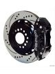 Wilwood Disc Brakes Aero4 Rear Drilled/Slotted Rotors 4-Piston Bl
