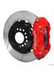 Wilwood Disc Brakes Aero4 Rear Slotted Rotors 4-Piston Red Calipe