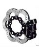 Wilwood Disc Brakes Gp320 Midget Front Cross-Drilled Surface Rotors