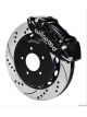 Wilwood Disc Brakes Front Aero6 Drilled/Slotted Rotors Six Piston