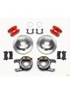 Wilwood D154 P/S Park Brake Kit Red