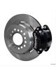 Wilwood Disc Brakes D154 Rear Rotors 2-Piston Calipers Black Parkin