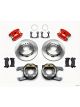 Wilwood Disc Brakes D154 Rear Solid Surface Rotors 2-Piston Calip
