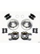 Wilwood Disc Brakes D154 Rear Solid Surface Rotors 2-Piston Caliper