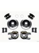 Wilwood Disc Brakes D154 Rear Rotors 2-Piston Calipers Black Park