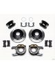 Wilwood Disc Brakes D154 Rear Rotors 2-Piston Calipers Black Park