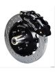 Wilwood Disc Brake Kit 6R Front Drilled/Slotted Zinc Plated Rotor