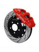 Wilwood Disc Brakes Aero6 Big Brake Front Cross-Drilled/Slotted