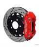 Wilwood W4A 14.25X1.10 Srp Drilled Rtr Red Caliper W/ Lines
