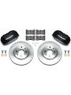 Wilwood Disc Brakes Front Forged Dpha Solid Surface Rotors 4-Piston