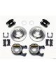 Wilwood Disc Brakes D154 Rear Solid Surface Rotors 2-Piston Black C