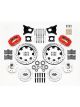 Wilwood Disc Brakes Forged Dynalite Big Brake Front Solid Surface R..