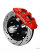 Wilwood Disc Brakes Aero6 Big Brake Front Cross-Drilled/Slotted