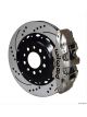 Wilwood Disc Brakes Aero4 Big Brake Rear Cross-Drilled/Slotted S