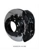 Wilwood Disc Brakes Tx6R Big Brake Rear Slotted Surface Rotors Blac