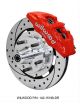 Wilwood Kit Front Mopar C-Body Drum Dp6 12.19 Rotor Srp Red