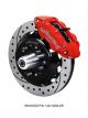 Wilwood Kit Front Mopar C-Body Drum Fnsl 14.00 Rotor Srp Red