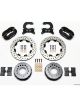 Wilwood Disc Brakes Rear Pro Series Cross-Drilled Slotted Rotors