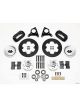 Wilwood Brake Kit Rotors Black Four Piston Calipers Front Chrysler