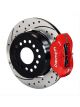 Wilwood Disc Brakes Rear Dynalite Cross-Drilled Slotted Rotors 4-P..(140-7139DR)