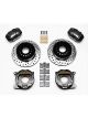 Wilwood Disc Brakes Rear Pro Series Drilled Rotors 4-Piston Calipe