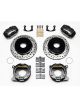 Wilwood Disc Brakes Forged Dynalite Rear Cross-Drilled/Slotted Rot..