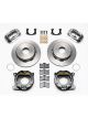 Wilwood Disc Brakes Forged Dynalite Rear Solid Surface Rotors Blac..