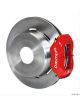 Wilwood Disc Brakes Forged Dynalite Rear Solid Surface Rotors Red ..