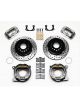 Wilwood Disc Brakes Rear Pro Series Cross-Drilled Slotted 4-Pisto