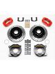 Wilwood Disc Brakes Rear Pro Series Cross-Drilled Slotted 4-Pisto