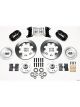 Wilwood Disc Brakes Front 12.19 In. Diameter Rotors 4-Piston Caliper