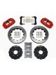 Wilwood Brake Kit Drilled/Slotted Rotors Six Piston Red Calipers
