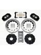 Wilwood Brake Kit 6-Piston Calipers Cross-Drilled Slotted Rotors 1