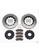 Wilwood Brakes Front Pro-Matrix Cross-Drilled/Slotted Rotors Chevy